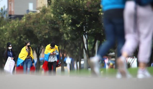 Protestas en Bogotá - bloqueos en Bogotá 12 de mayo