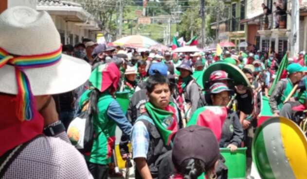 Manifestaciones Popayán.