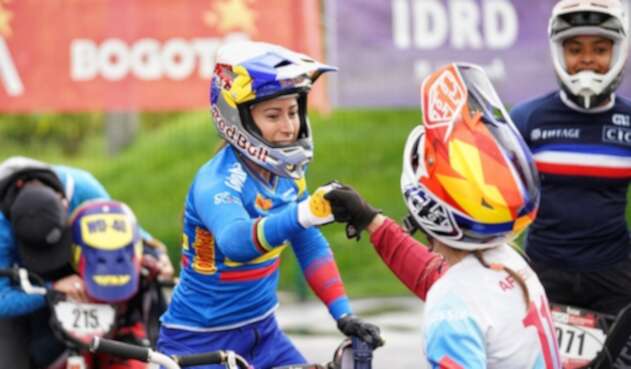 Mariana Pajón - Copa Mundo BMX de Bogotá Mariana Pajón - Copa Mundo BMX de Bogotá
