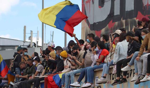 Protestas 19 de mayo en Bogotá/ paro nacional en Colombia 19 de mayo