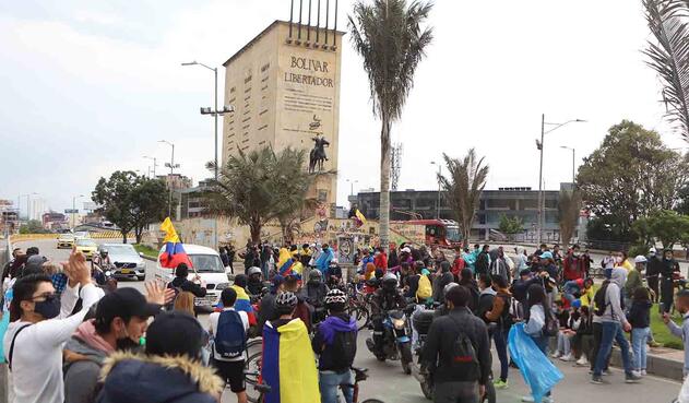 Paro nacional: quito día de manifestaciones en Bogotá Paro nacional: quito día de manifestaciones en Bogotá
