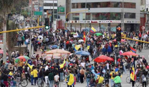Protestas en Bogotá/ Paro nacional el 12 de mayo de 2021