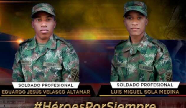 Dos soldados muertos tras activación de explosivo en La Gabarra