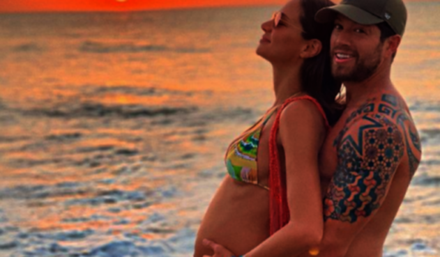 Valerie Domínguez y su esposo 'El Pollo' Echeverry