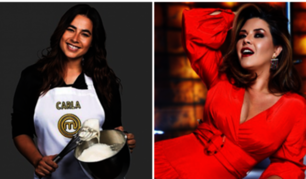 Carla Giraldo y Alicia Machado