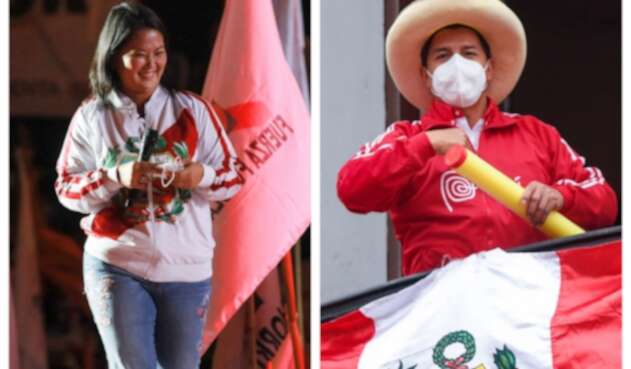 Keiko Fujimori y Pedro Castillo se disputan la segunda vuelta de las elecciones en Perú