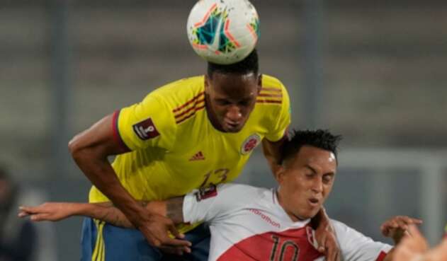 Selección Colombia Vs. Perú - Yerry Mina Selección Colombia Vs. Perú - Yerry Mina