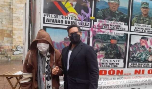 Raúl Carvajal padre de víctima de los 'falsos positivos'