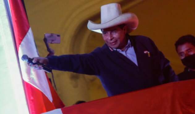 Pedro Castillo, candidato a la presidencia del Perú