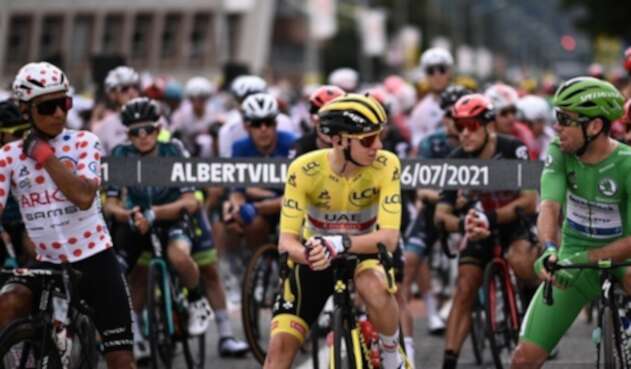 Pogacar y Nairo - Tour de Francia 2021