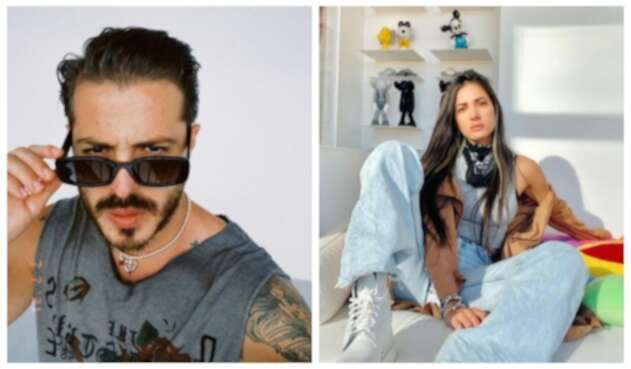 Llane y su novia Karolayn Corzo