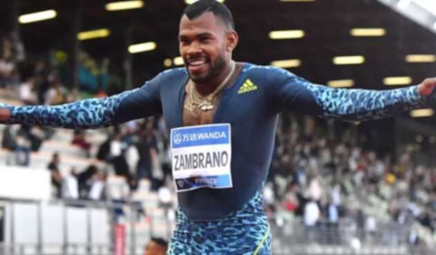 Anthony Zambrano, atleta colombiano