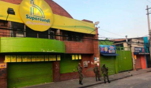 Uno de los supermercados Supercundi Uno de los supermercados Supercundi