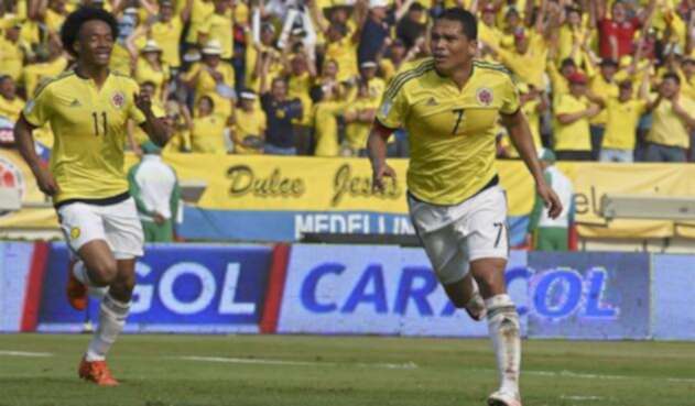 El delantero estará con Colombia en el Mundial de Rusia El delantero estará con Colombia en el Mundial de Rusia
