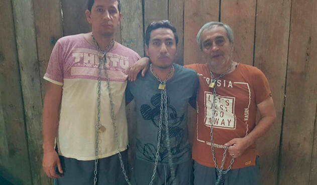 El periodista del diario El Comercio Javier Ortega, el fotógrafo Paúl Rivas y el conductor Efraín Segarra permanecían en cautiverio desde el pasado 26 de marzo El periodista del diario El Comercio Javier Ortega, el fotógrafo Paúl Rivas y el conductor Efraín Segarra permanecían en cautiverio desde el pasado 26 de marzo