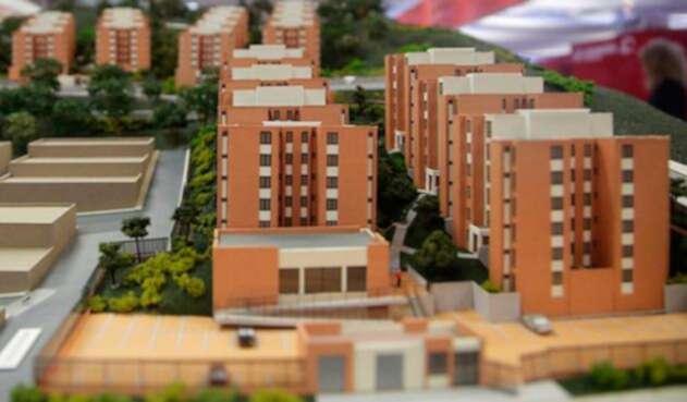 Maqueta de un proyecto de vivienda Maqueta de un proyecto de vivienda