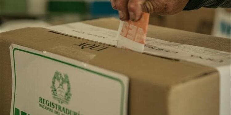 Votación Registraduría Nacional.
