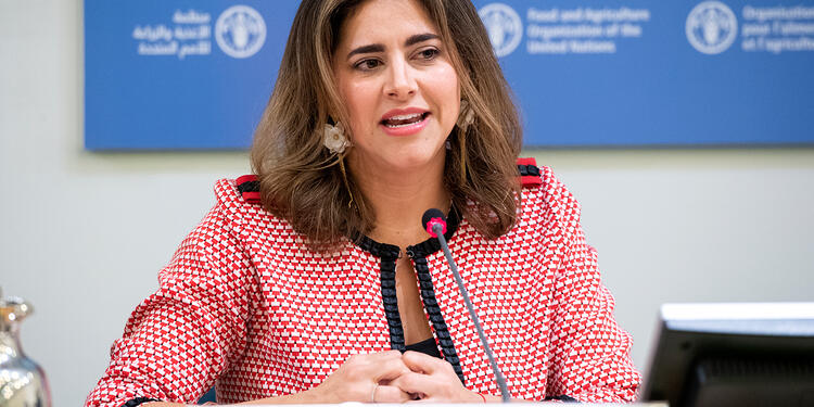 María Juliana Ruiz, primera dama de la Nación, en Roma (Italia)