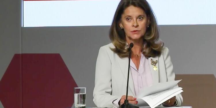 Vicepresidenta Marta Lucía Ramírez