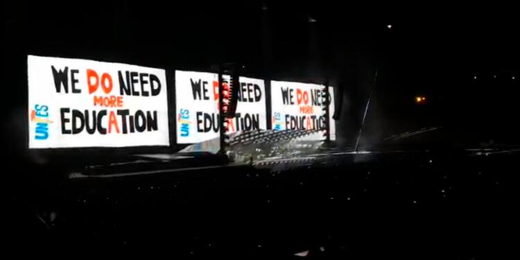 Roger Waters criticó política de educación en Colombia Roger Waters pide más educación