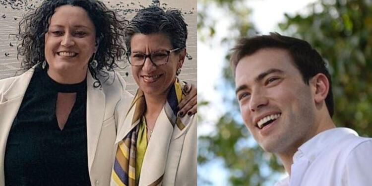 Angélica Lozano y Esteban Santos Angélica Lozano y Esteban Santos