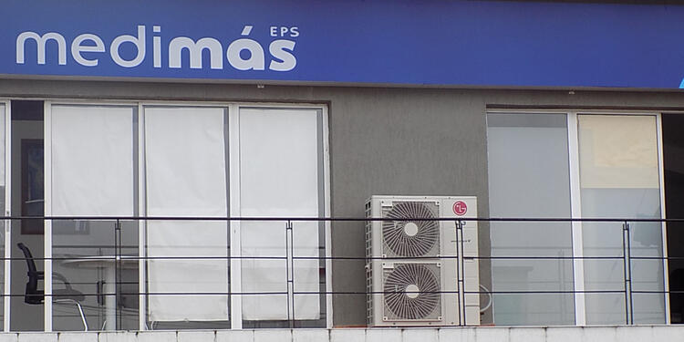 Una de las sedes de Medimás en Bogotá