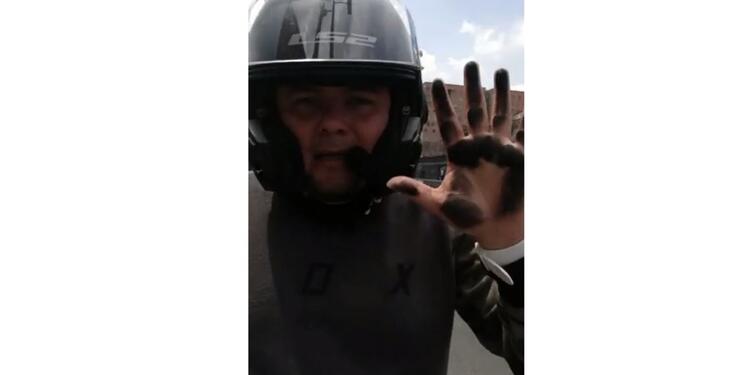 Miguel Forero, de SOS Moto Cultura