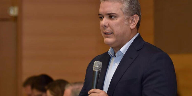 Iván Duque, presidente de Colombia. Iván Duque visita Popayán