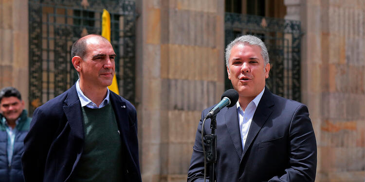 Jorge Mario Eastman, embajador de Colombia en el Vaticano
