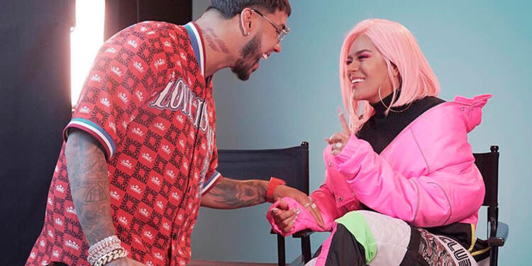 Anuel AA y Karol G se presentarían en Pereira