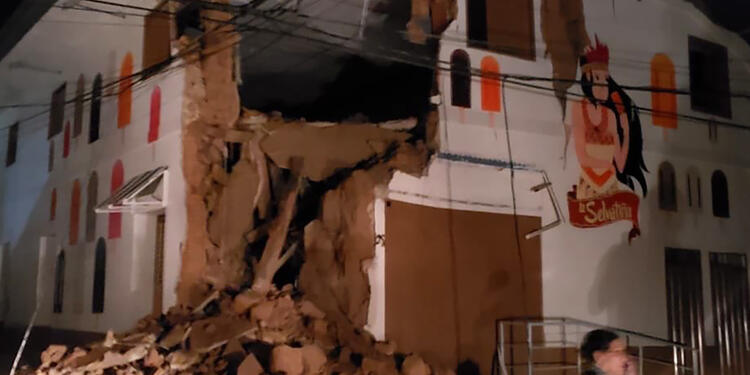 Yurimaguas (Perú) luego del sismo