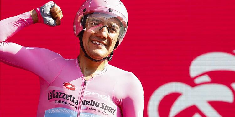 Richard Carapaz, campeón del Giro de Italia