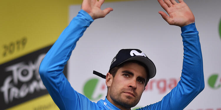 Mikel Landa, ciclista español al servicio de Movistar Team Mikel Landa, ciclista español al servicio de Movistar Team