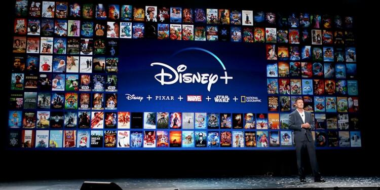 Presentación de contenidos de Disney Plus