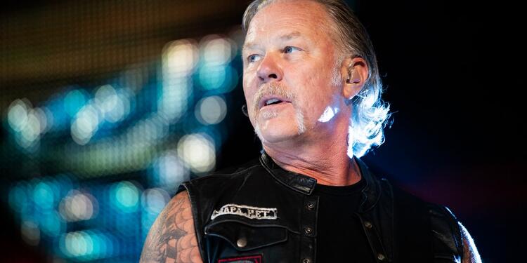 James Hetfield, vocalista y guitarrista de Metallica