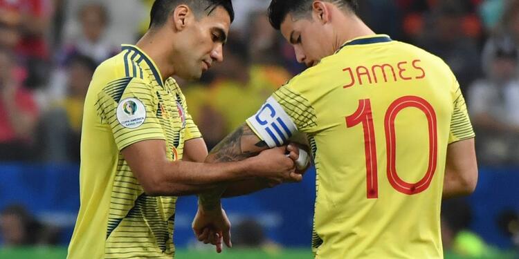 Falcao y James Falcao y James