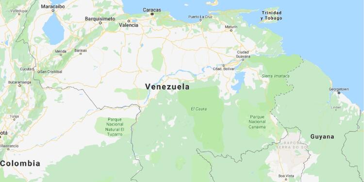 Mapa de Venezuela