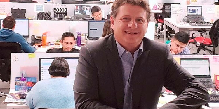 Ramiro Avendaño, presidente del Canal Uno