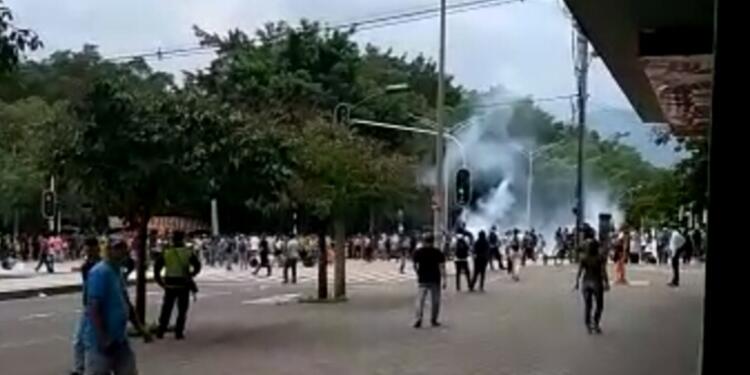 Disturbios en la Universidad de Antioquia