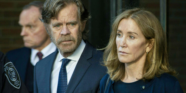 Felicity Huffman y su esposo William H. Macy