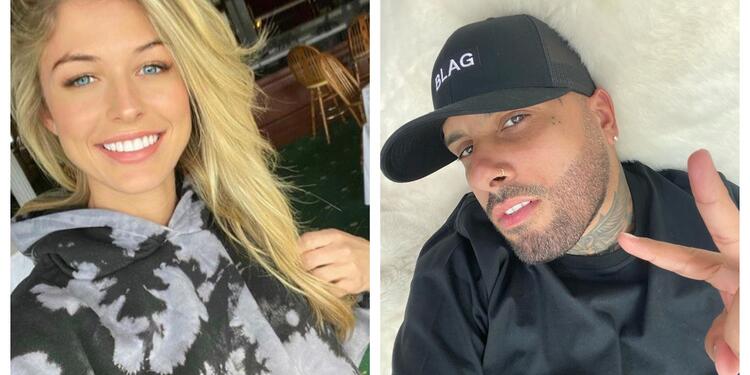 Nicky Jam y su novia Cydney Moreau