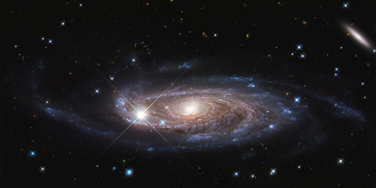 Una galaxia en el espacio