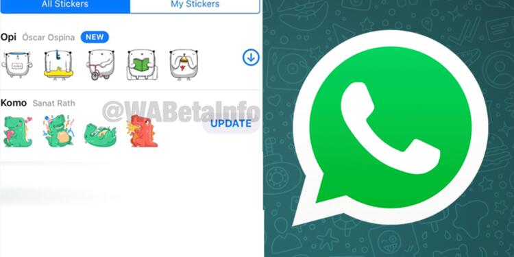 Stickers animados llegan a WhatsApp Stickers animados en WhatsApp