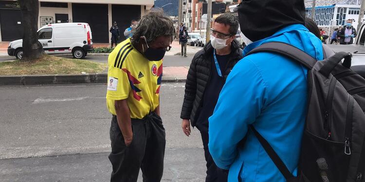 La Alcaldía de Bogotá hace vigilancia epidemiológica en habitantes de calle