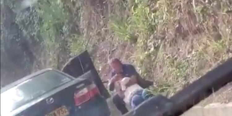 La mujer asegura que no fue golpeada