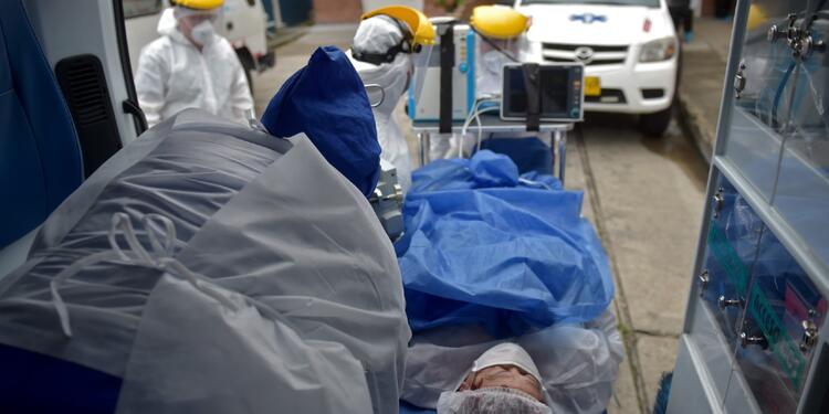Pacientes contagiados de coronavirus en Bogotá