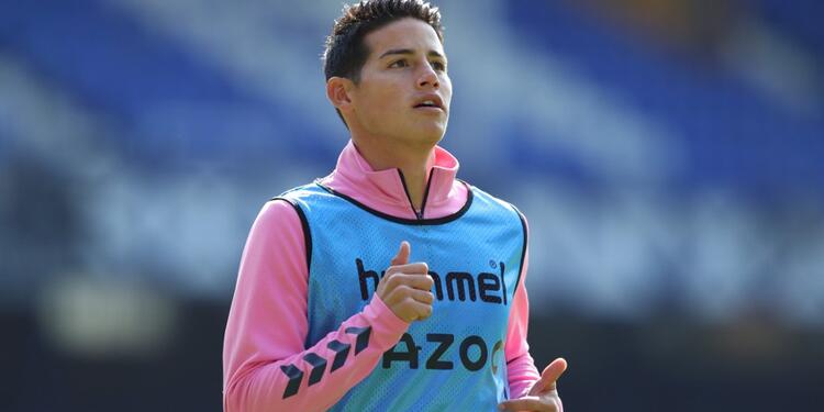 James Rodríguez, Everton