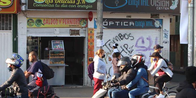 Cuarentena en Bogotá / Protesta de comerciantes por cuarentena / Cuarentena por UPZ