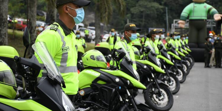 Motos policía