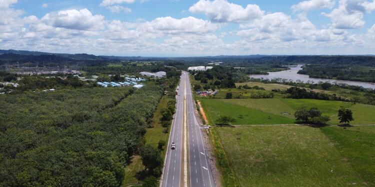 Vía Yuma en Barrancabermeja